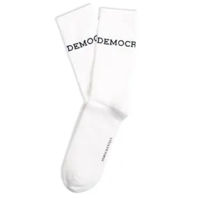 6-pack Athletique Classique Logo Socks Clear White / Navy