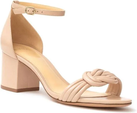 Alexandre Birman Vicky 60mm leather sandals Neutrals