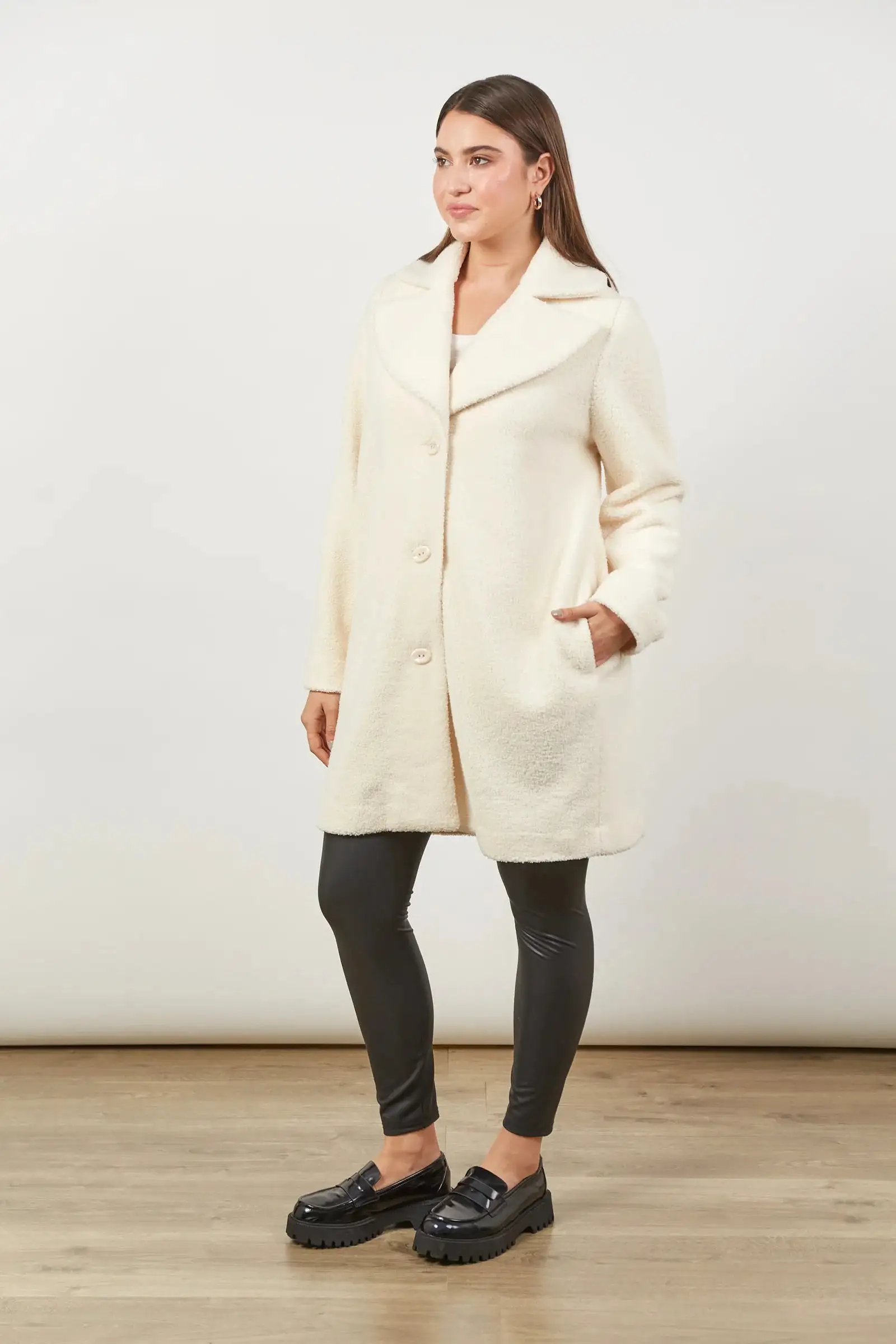 Allure Coat - Creme