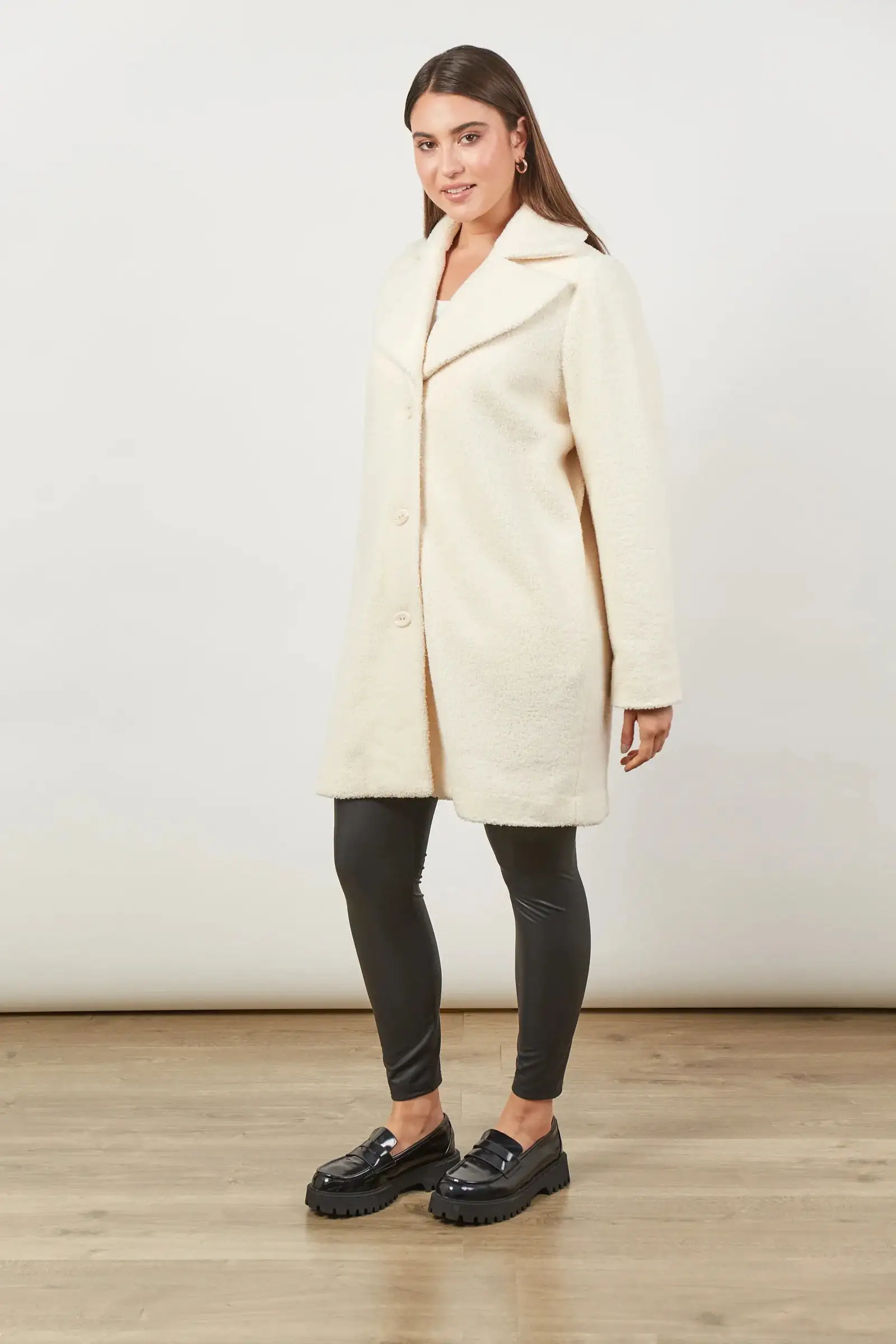 Allure Coat - Creme