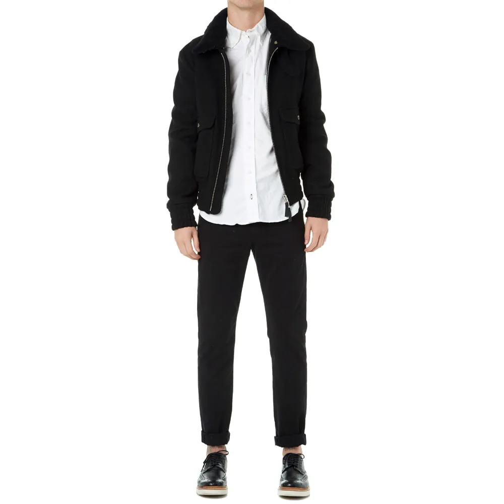 AMI Shearling BlousonBlack