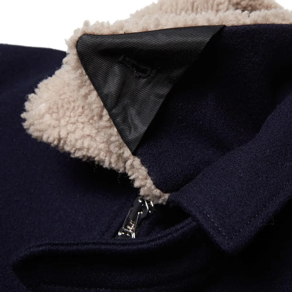 AMI Shearling BlousonNavy