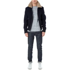 AMI Shearling BlousonNavy