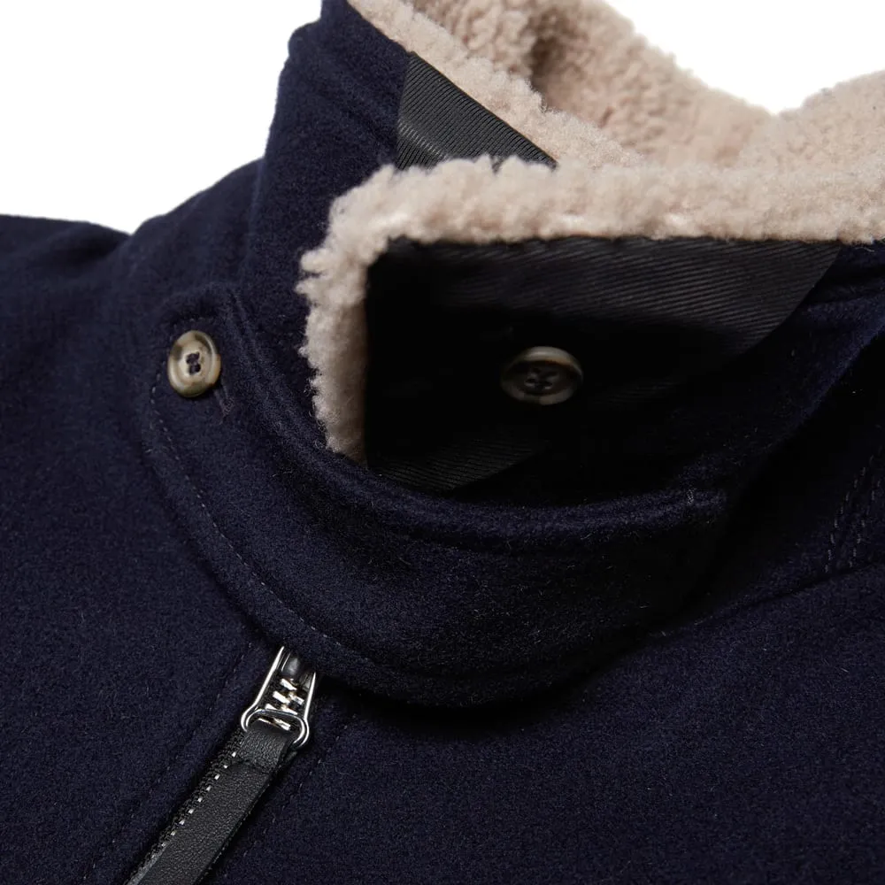 AMI Shearling BlousonNavy