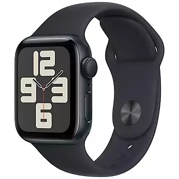 Apple Watch SE GPS 40mm Midnight Aluminium Case with Midnight Sport Band - S/M | Kaleidoscope