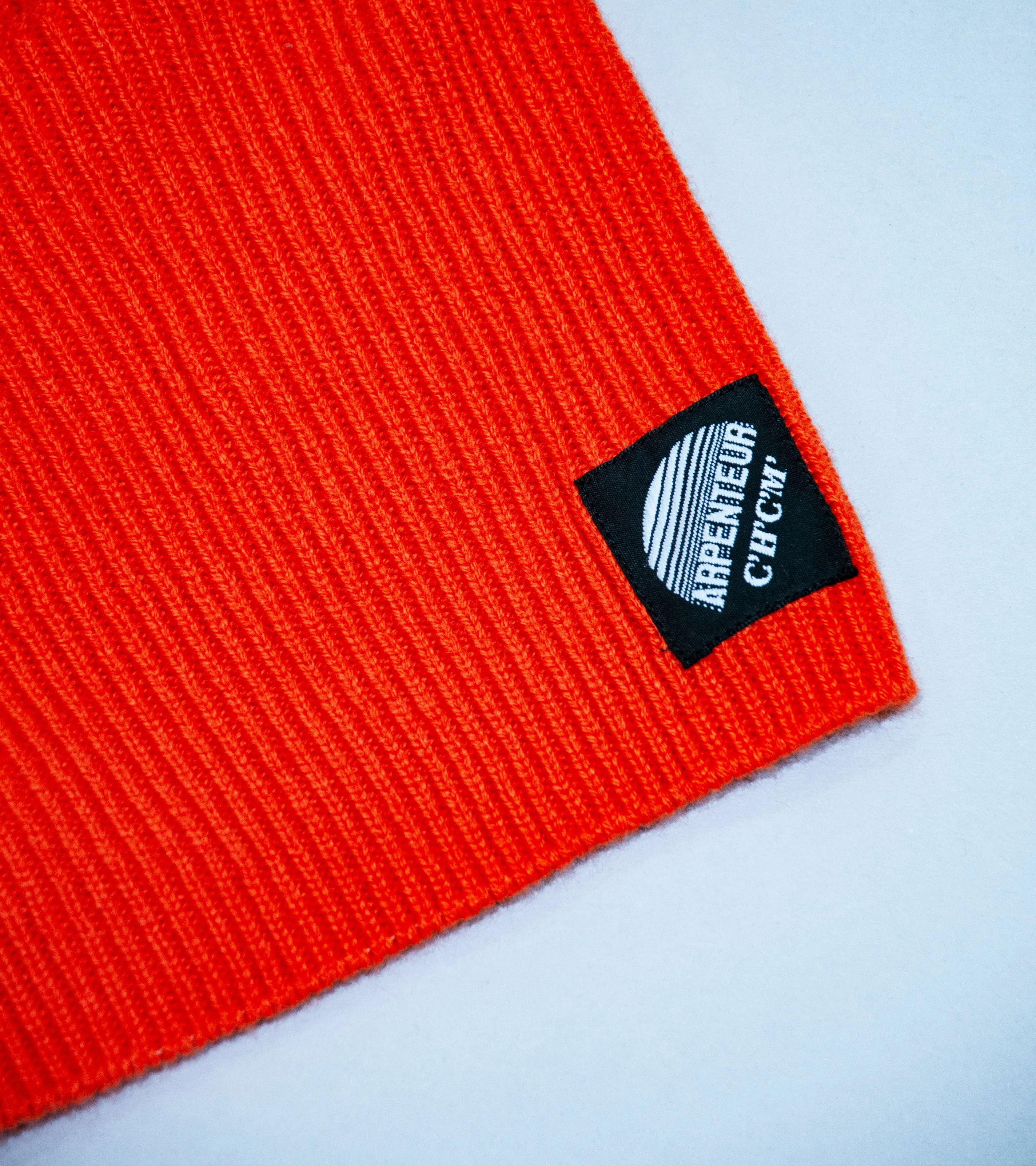 Arpenteur / CHCM 'Day Balaclava' (Orange Cashmere Wool)