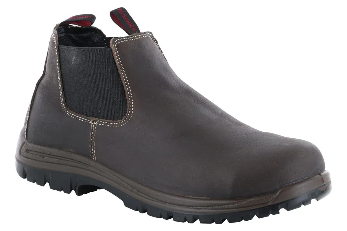 Avenger Foreman Composite Toe Slip On Boot Brown