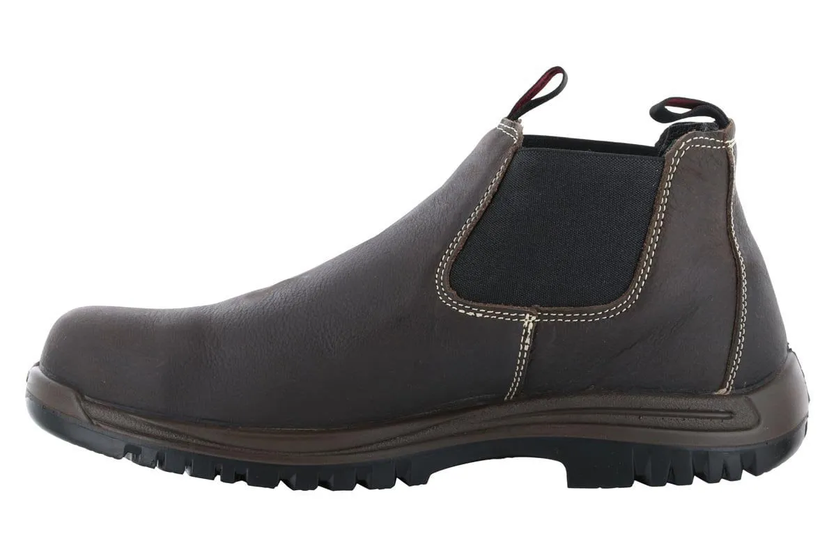 Avenger Foreman Composite Toe Slip On Boot Brown