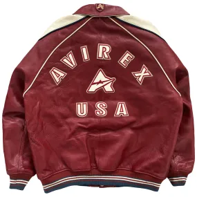 Avirex Leather Varsity Jacket