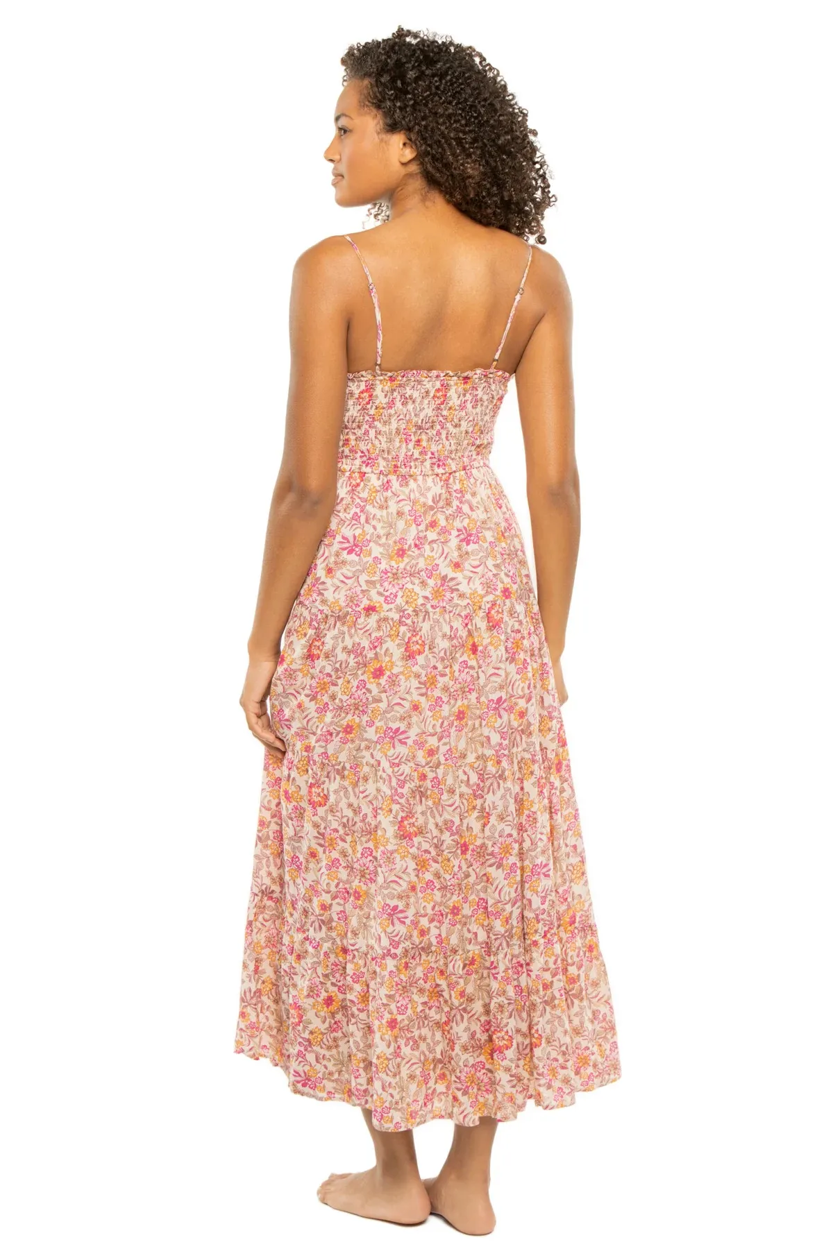 Balos Lima Floral Midi Dress