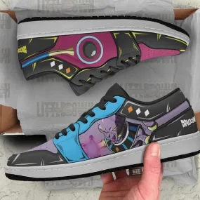 Beerus x Whis Shoes Custom Dragon Ball Anime JD Low Sneakers