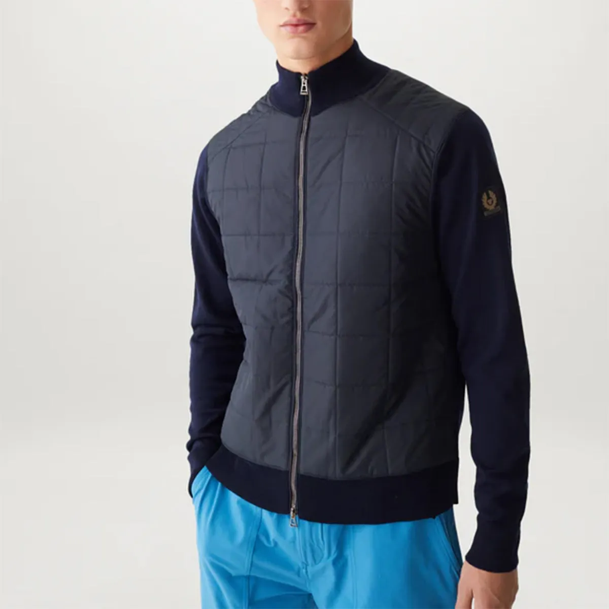 Belstaff - Kelbrook Zip Cardigan in Washed Navy