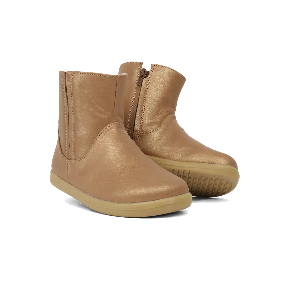 Bobux I-Walk Shire Boot Kids Caramel Shimmer