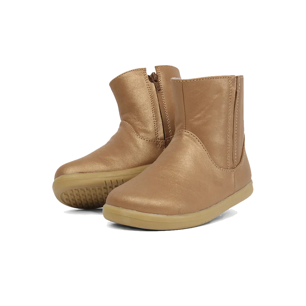 Bobux I-Walk Shire Boot Kids Caramel Shimmer