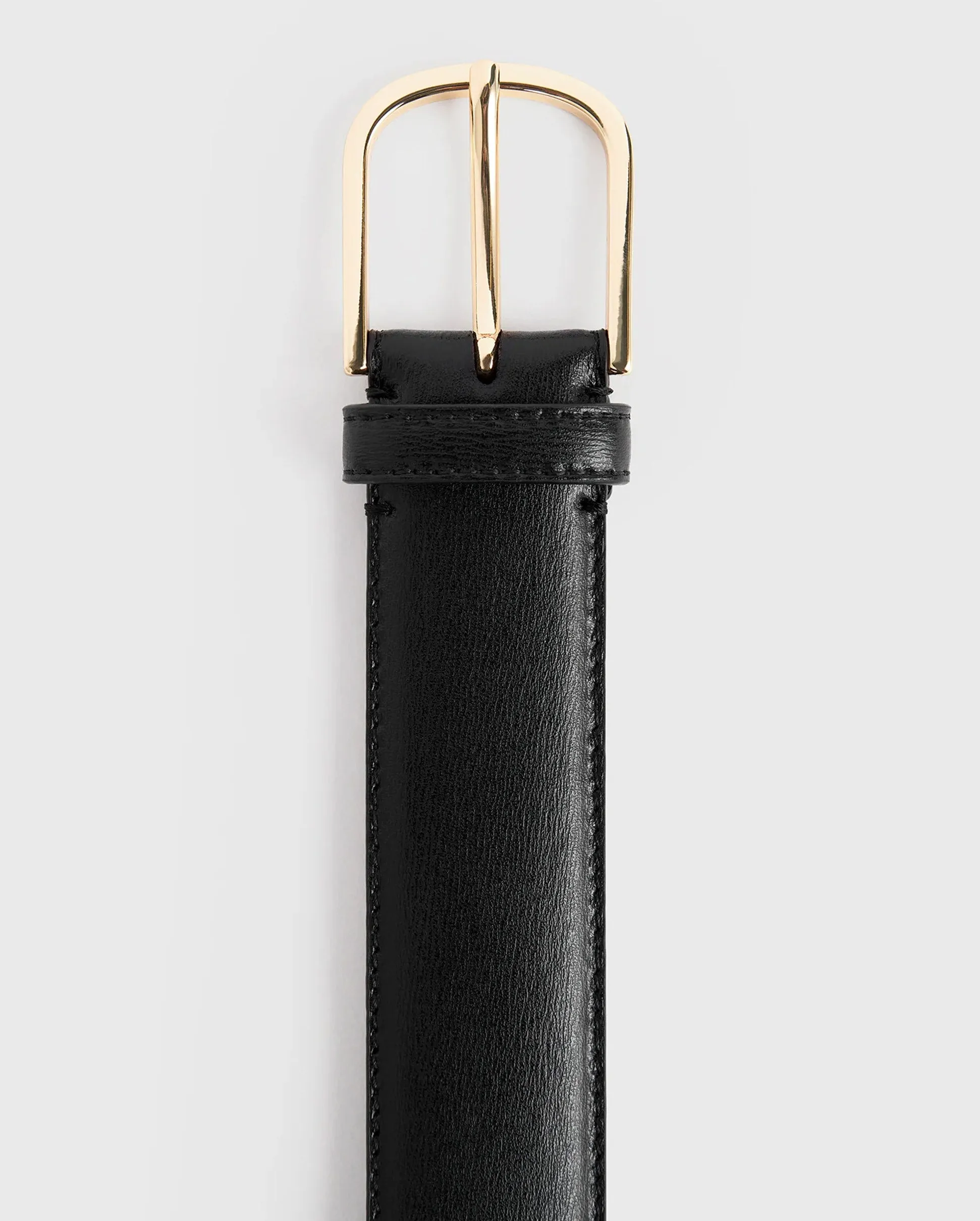 BOLD TROUSER BELT / BLACK