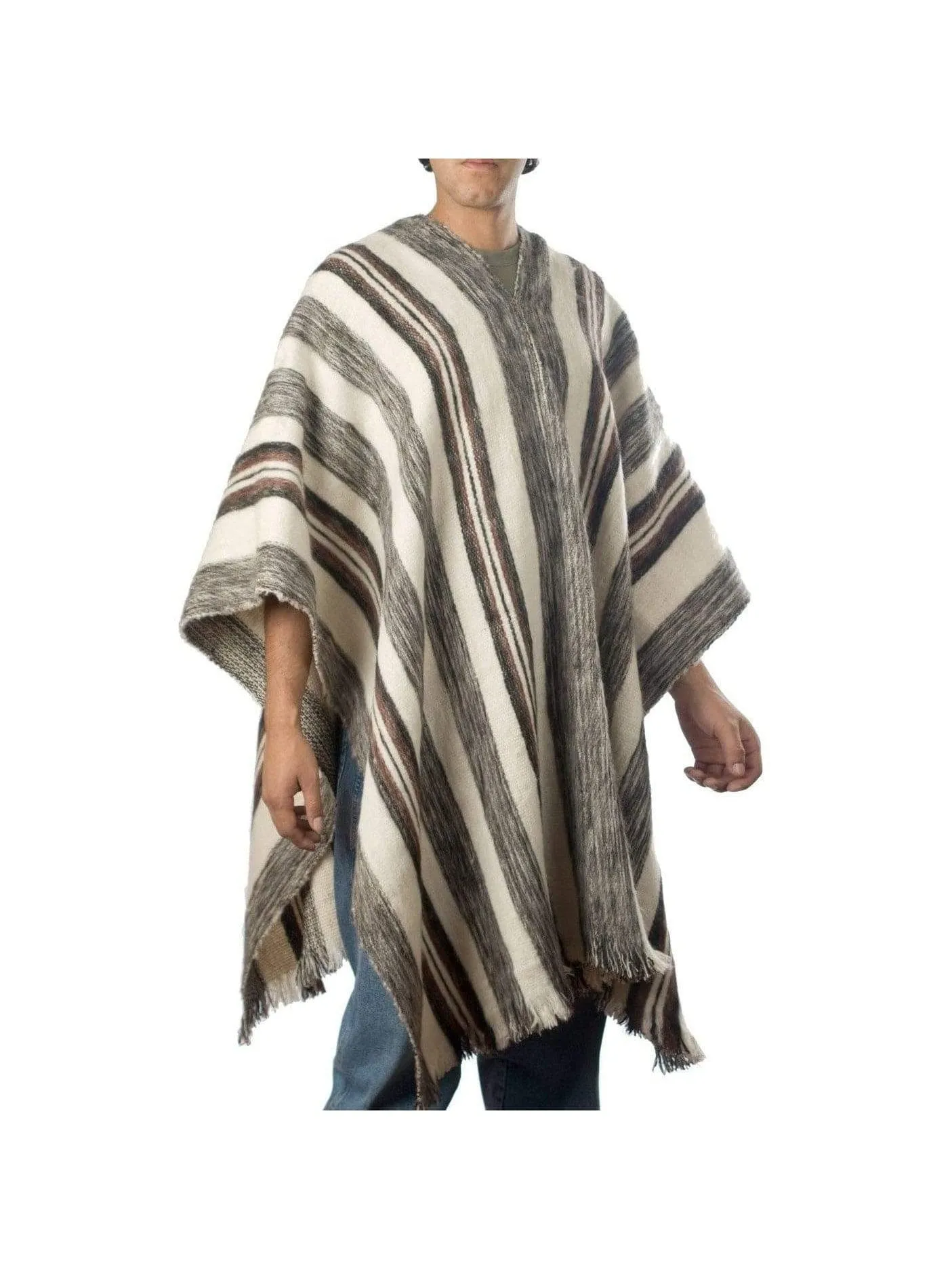 Bolivian Uyuni Wool Poncho