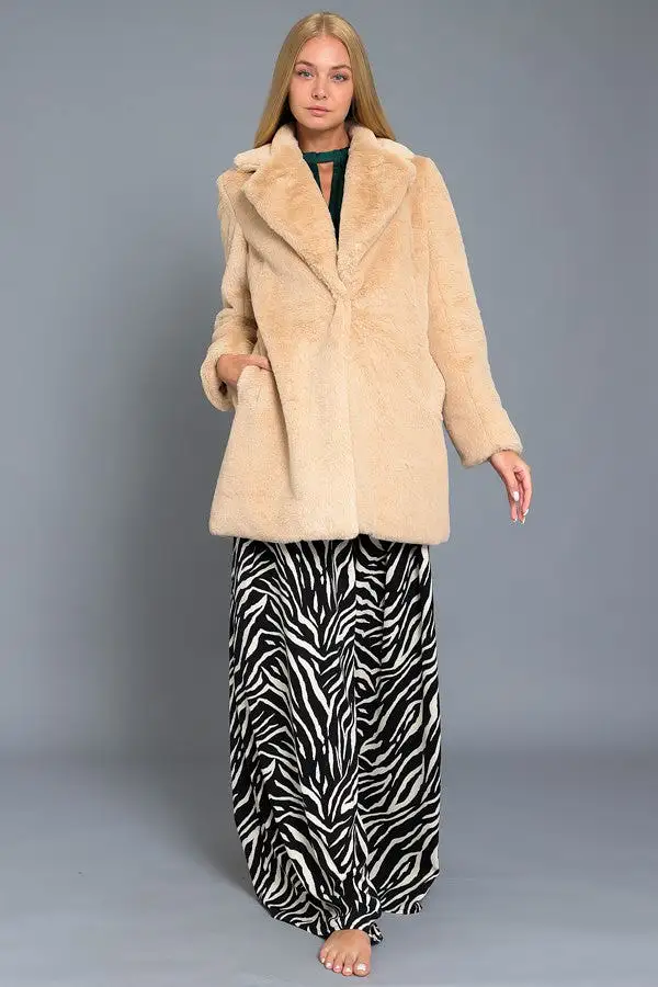 Camille Faux Fur Coat