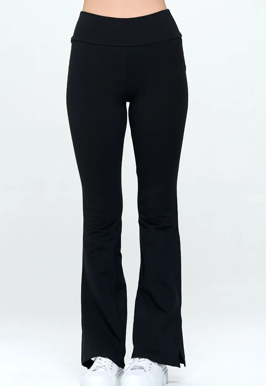 Carly Cotton Flare Leggings