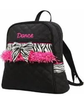 CHILD QUILTED DANCE BACKPACK WITH FRINGE