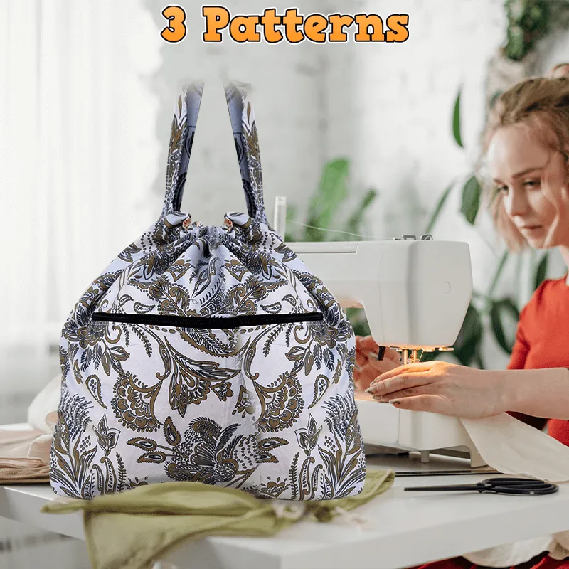 Double Sided Drawstring Backpack PDF Download Pattern (3 sizes included)