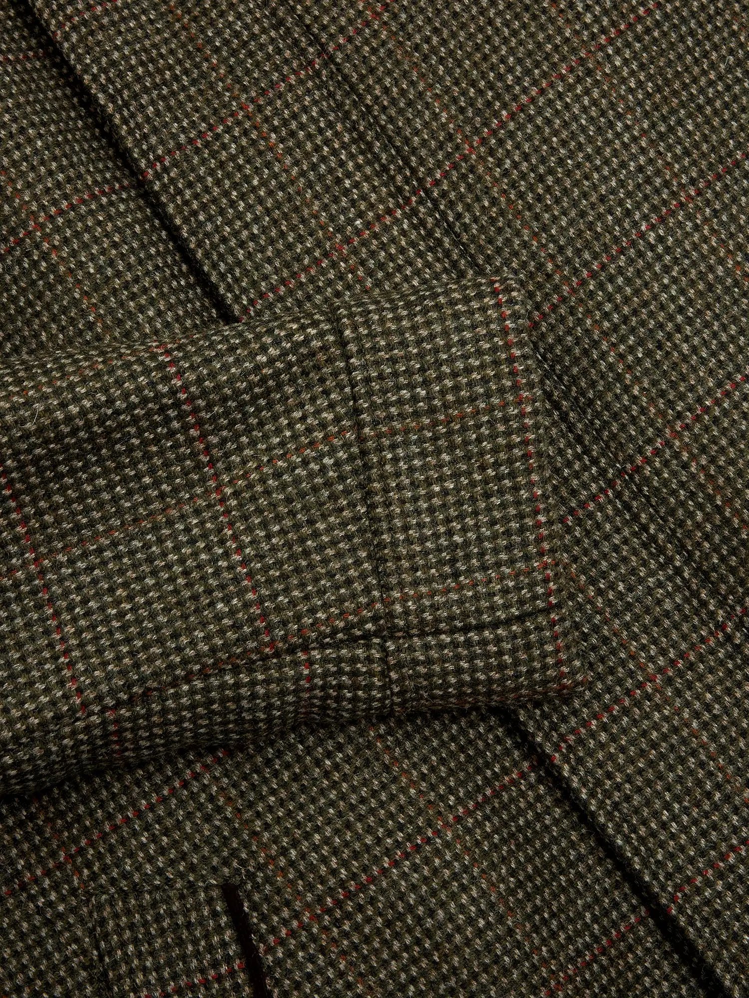 DOUGLAS GOLD FRAMPTON Winter Check Tailored Coat/Green - AW22 SALE