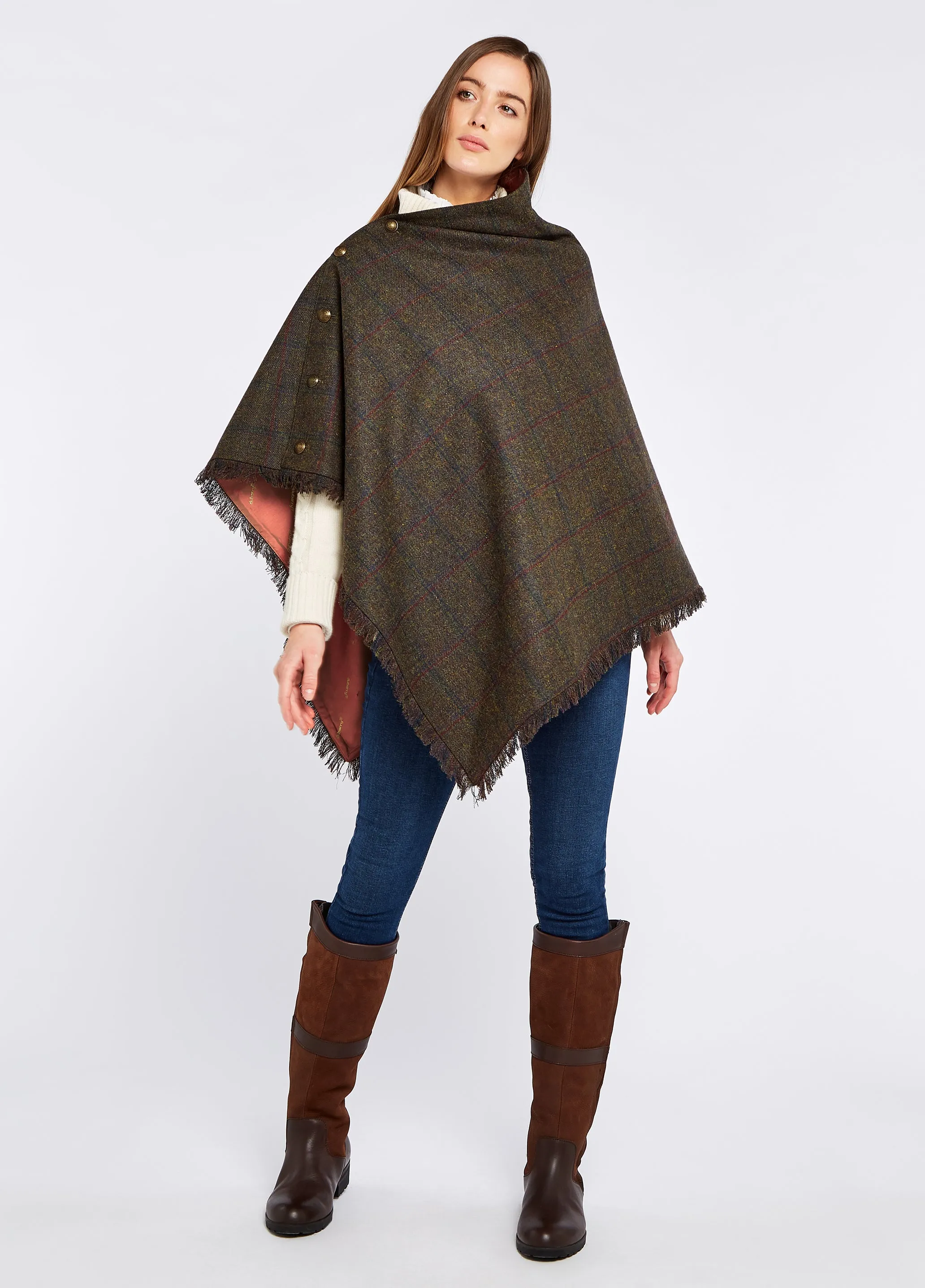 Dubarry Hazelwood Tweed Cape