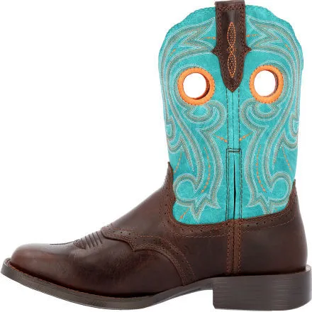 Durango® Westward™ Women's Hickory Turquoise Western Boot