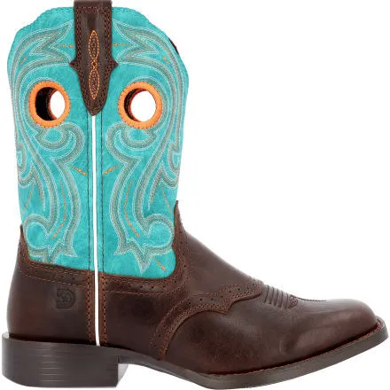 Durango® Westward™ Women's Hickory Turquoise Western Boot