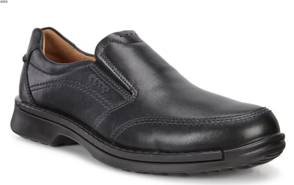 ECCO FUSION SLIP ON BLACK