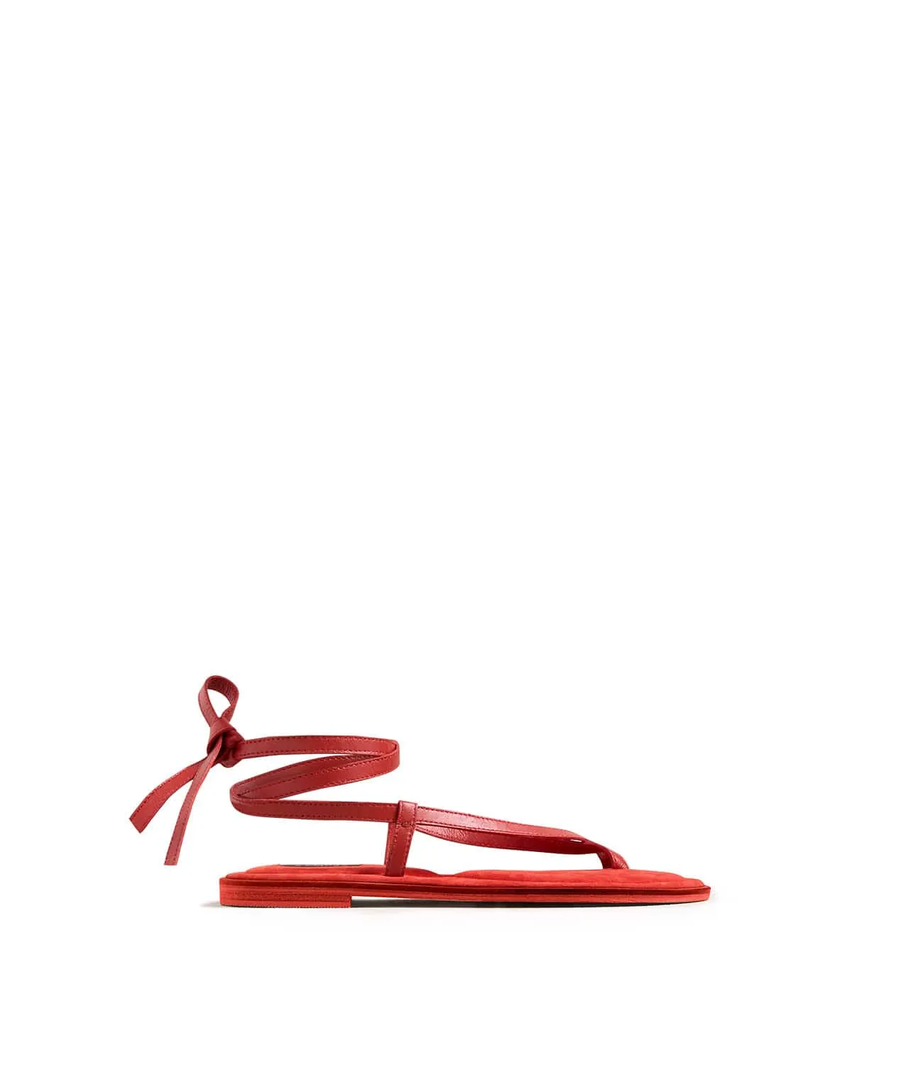 ELLIOT SANDAL- POPPY SUEDE