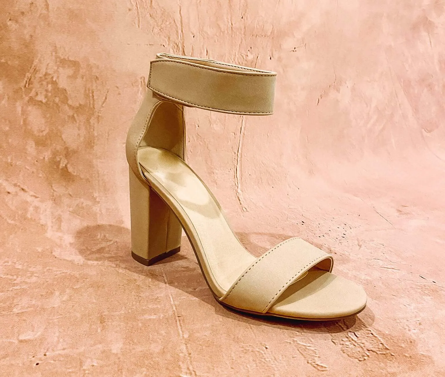 Elton Suede Heeled Sandal