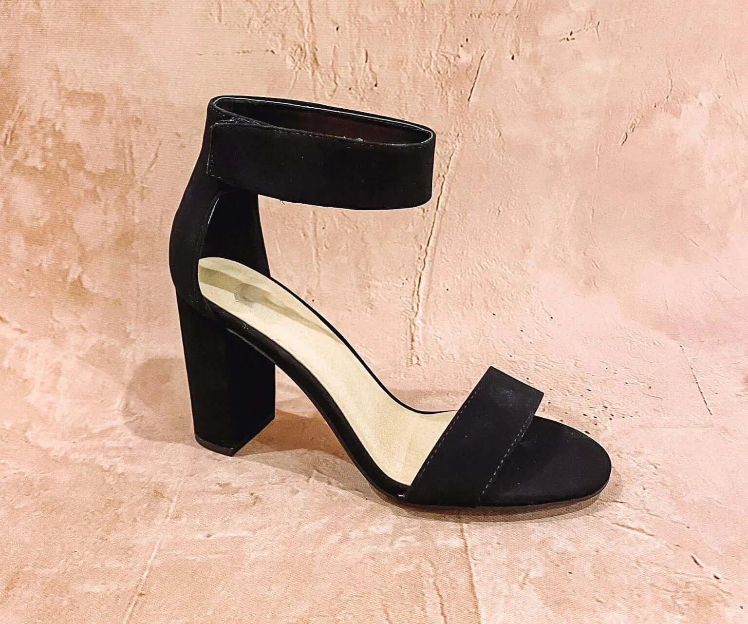 Elton Suede Heeled Sandal