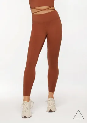 Evie Recycled Full Length Leggings | Orange | Tights and Leggings | Lorna Jane Australia