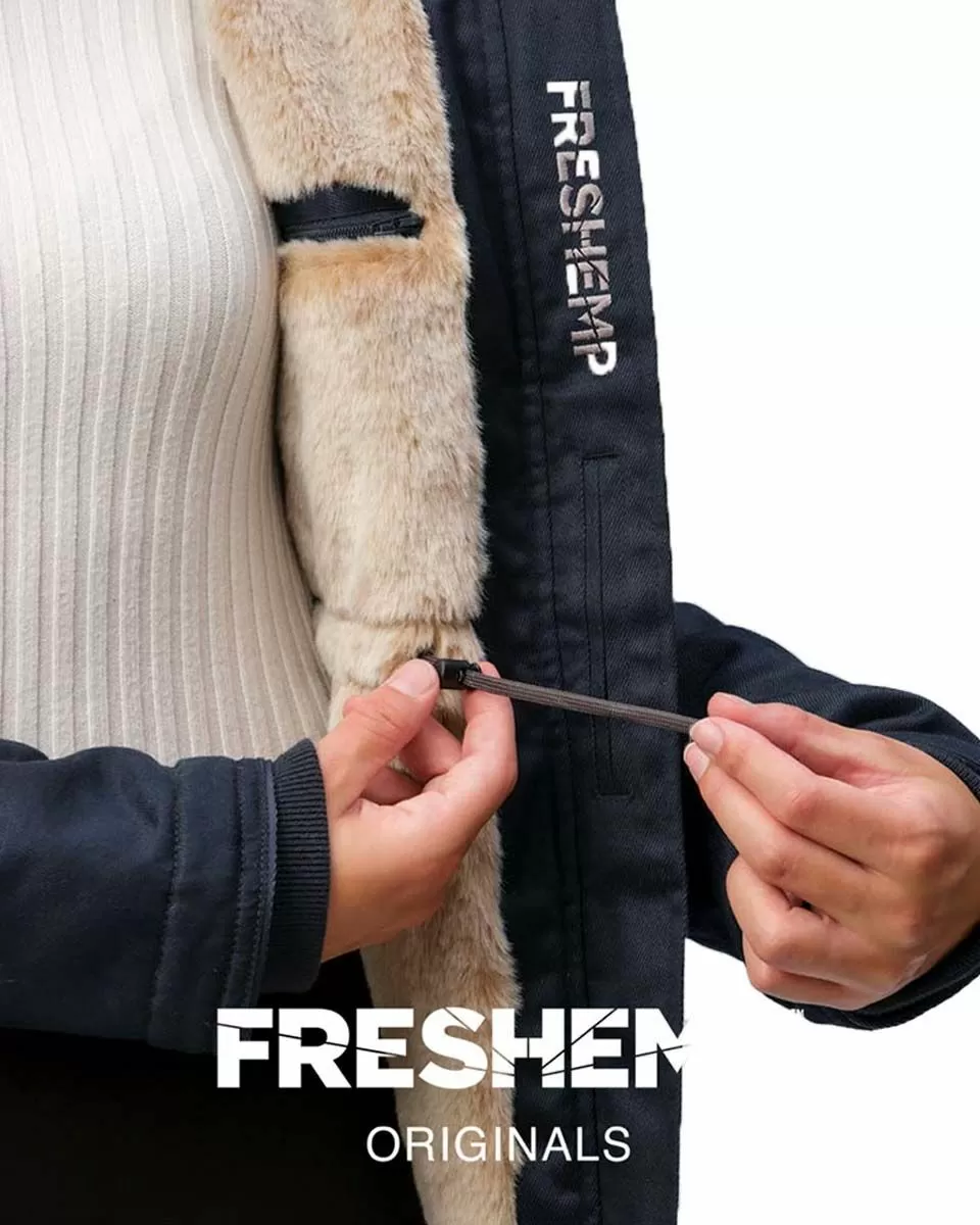 Freshemp Women's Classic Hemp Jacket (From Creators of Hoodlamb)