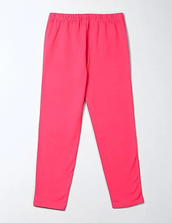 GAP Girls Pink Cropped Leggings