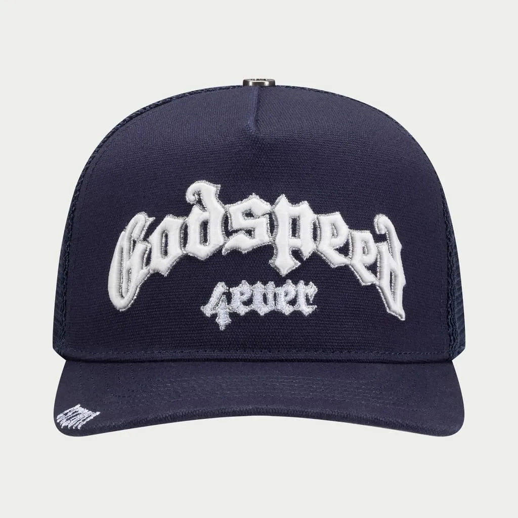 GodSpeed - Forever Trucker Hat - Navy