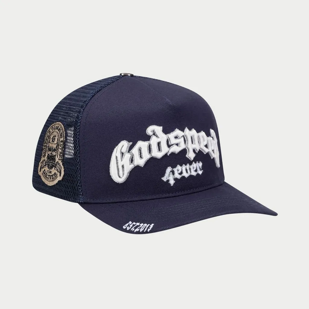 GodSpeed - Forever Trucker Hat - Navy