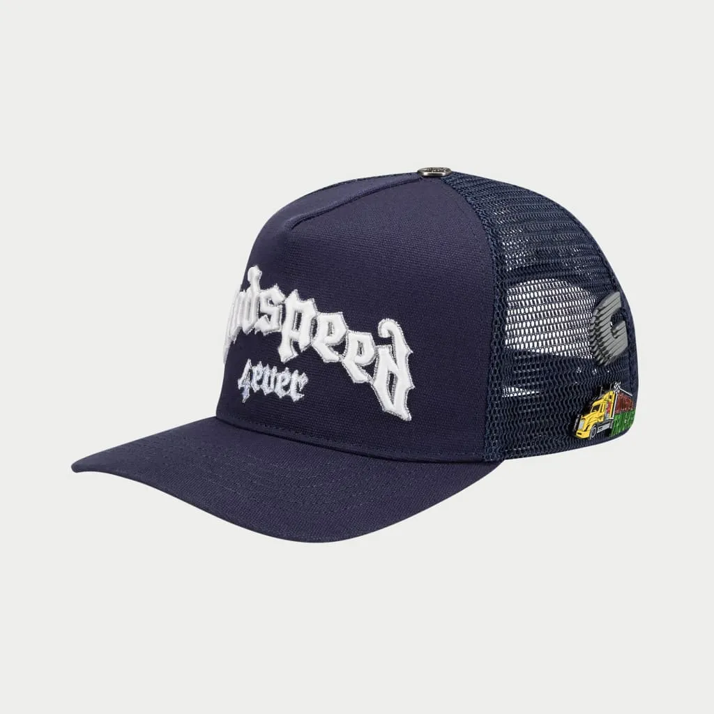 GodSpeed - Forever Trucker Hat - Navy