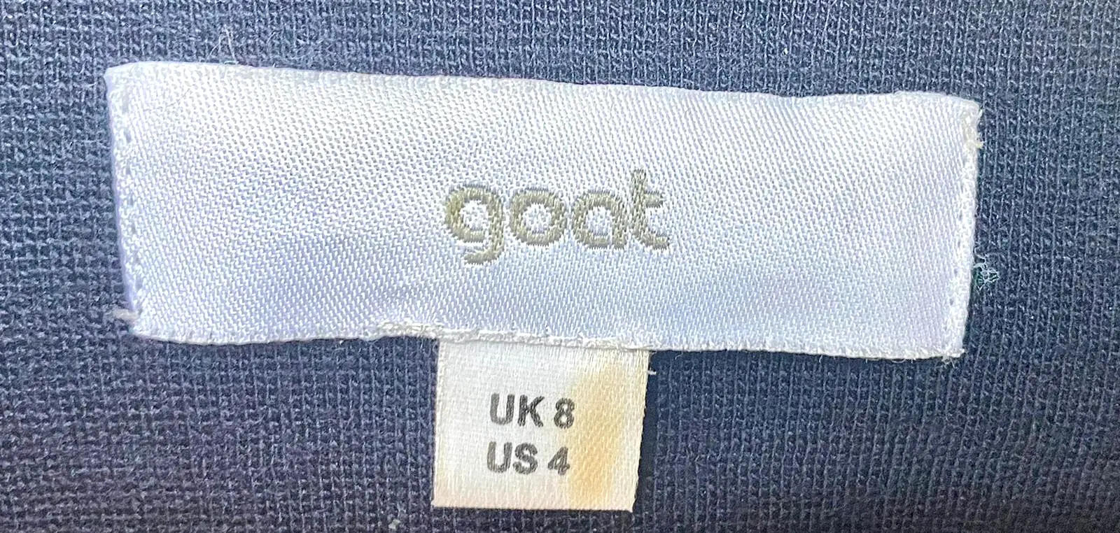 Gorgeous Navy Coat from Goat UK 8 - US 4