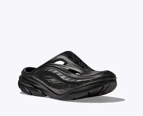 Hoka Unisex Ora Recovery Slip On Mule-Black