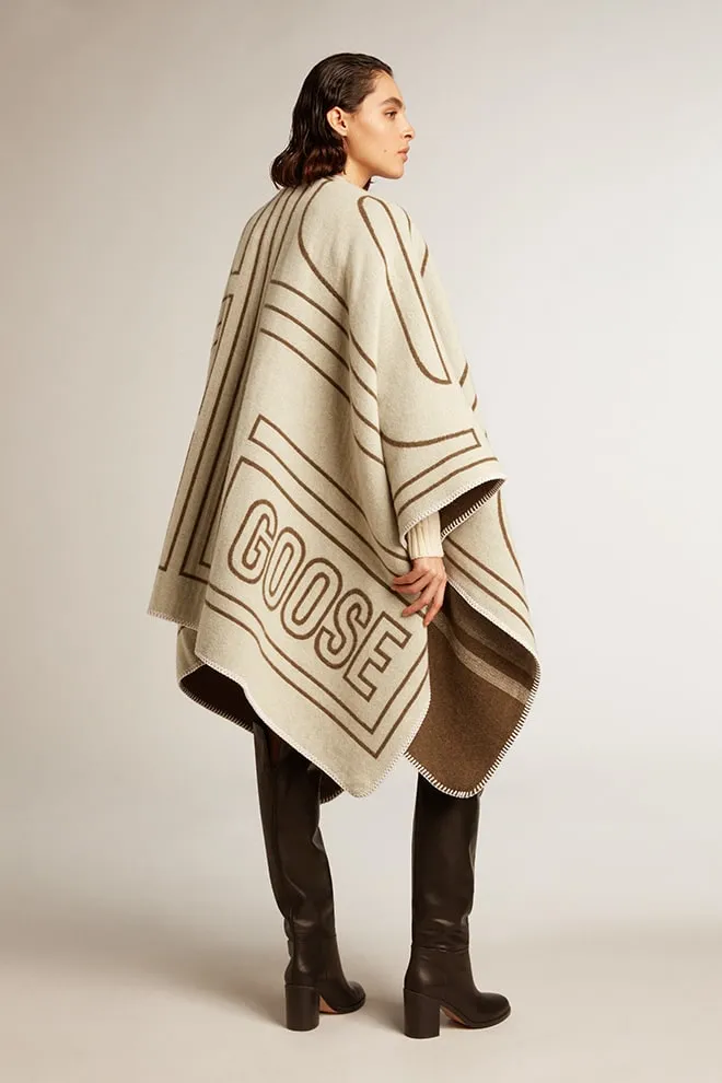 Journey Wool Reversible PONCHO