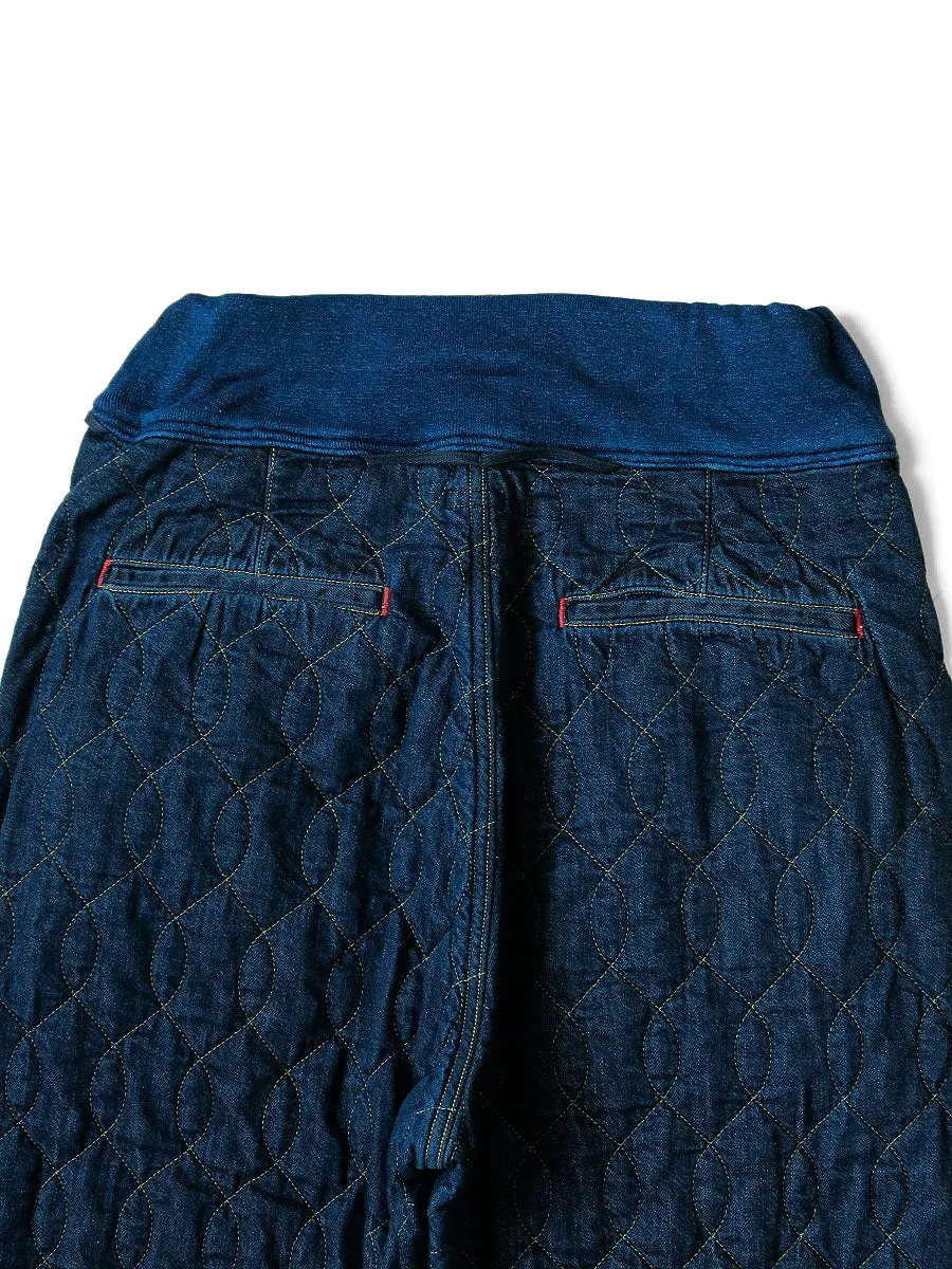 Kapital Denim x Waffle Quilting Saruel Nouvelle Pants