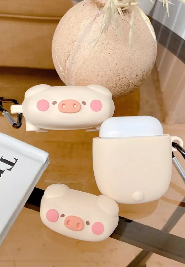 Kings Collection Blush Pig AirPods Case (KCAC2133)