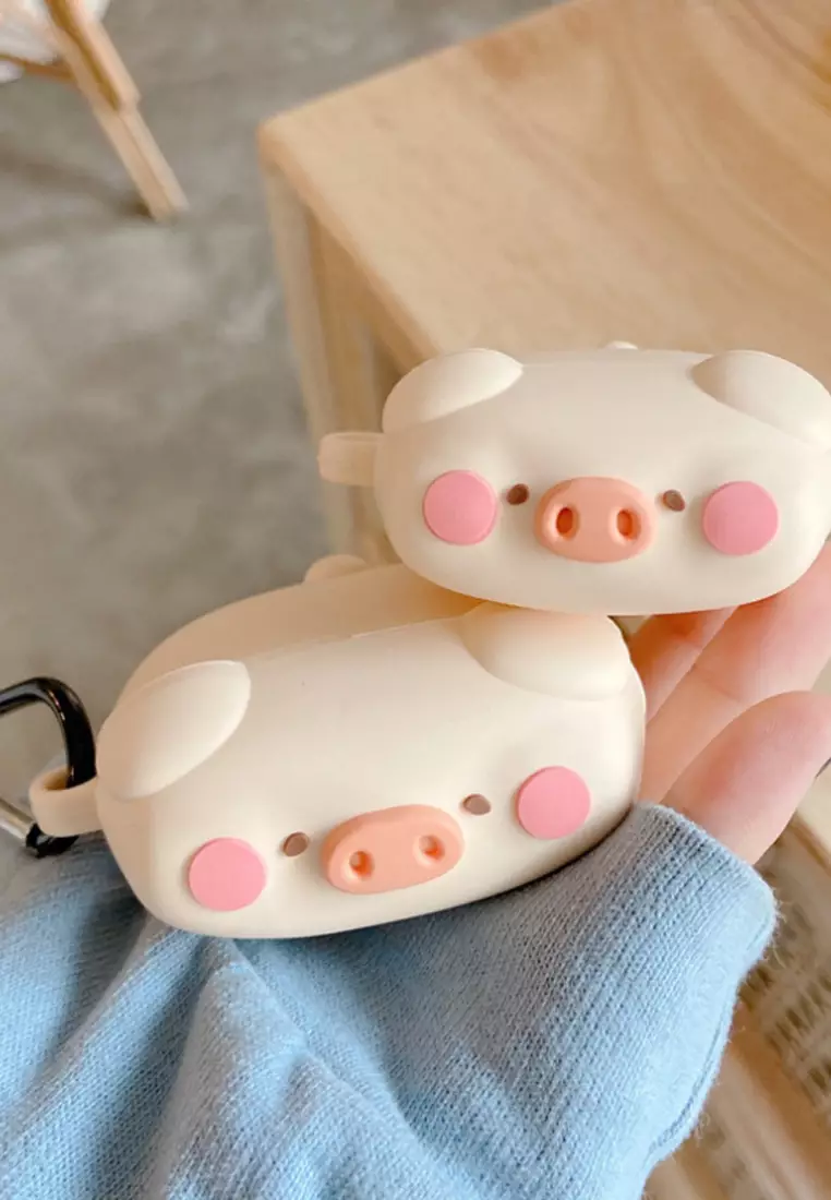 Kings Collection Blush Pig AirPods Case (KCAC2133)