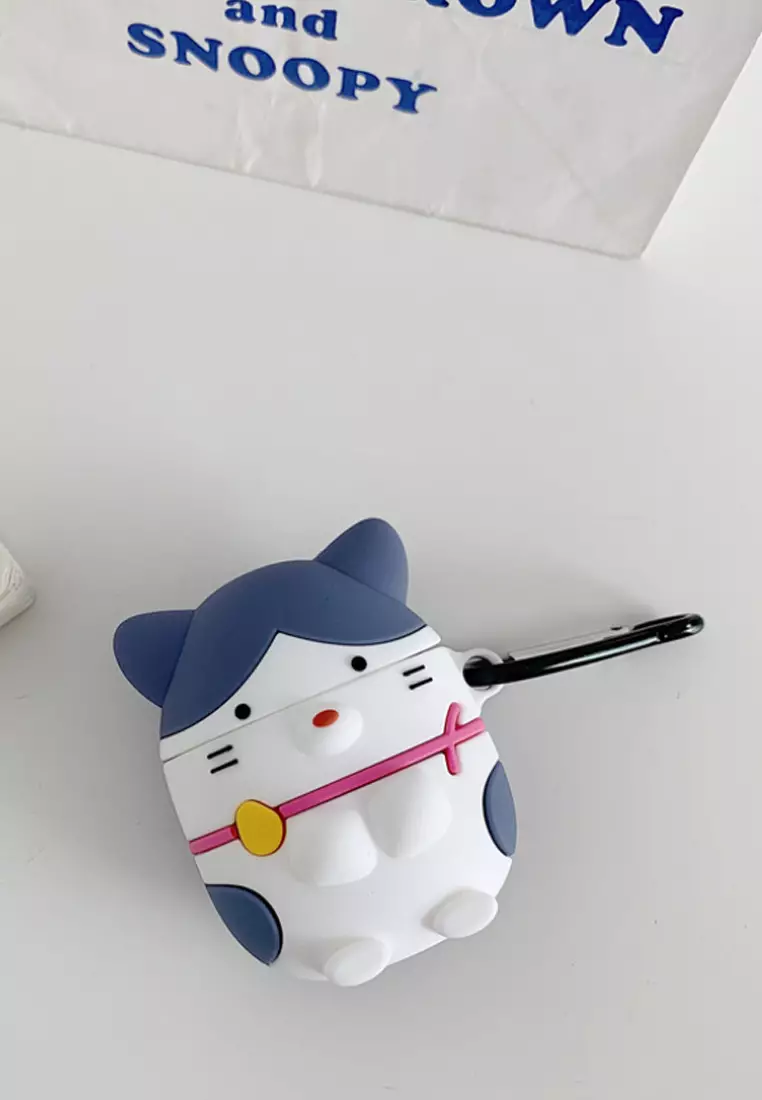 Kings Collection Cutie Grey Meow AirPods Case (KCAC2059)