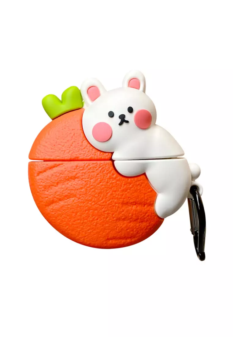 Kings Collection Lovely Radish Rabbit AirPods Case (KCAC2077)