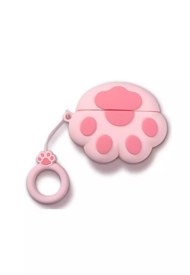 Kings Collection Pink Cat Paw AirPods Case (UPKCAC2099)