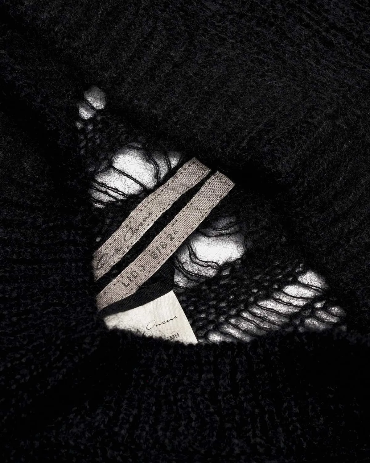 Knit Hood - Black