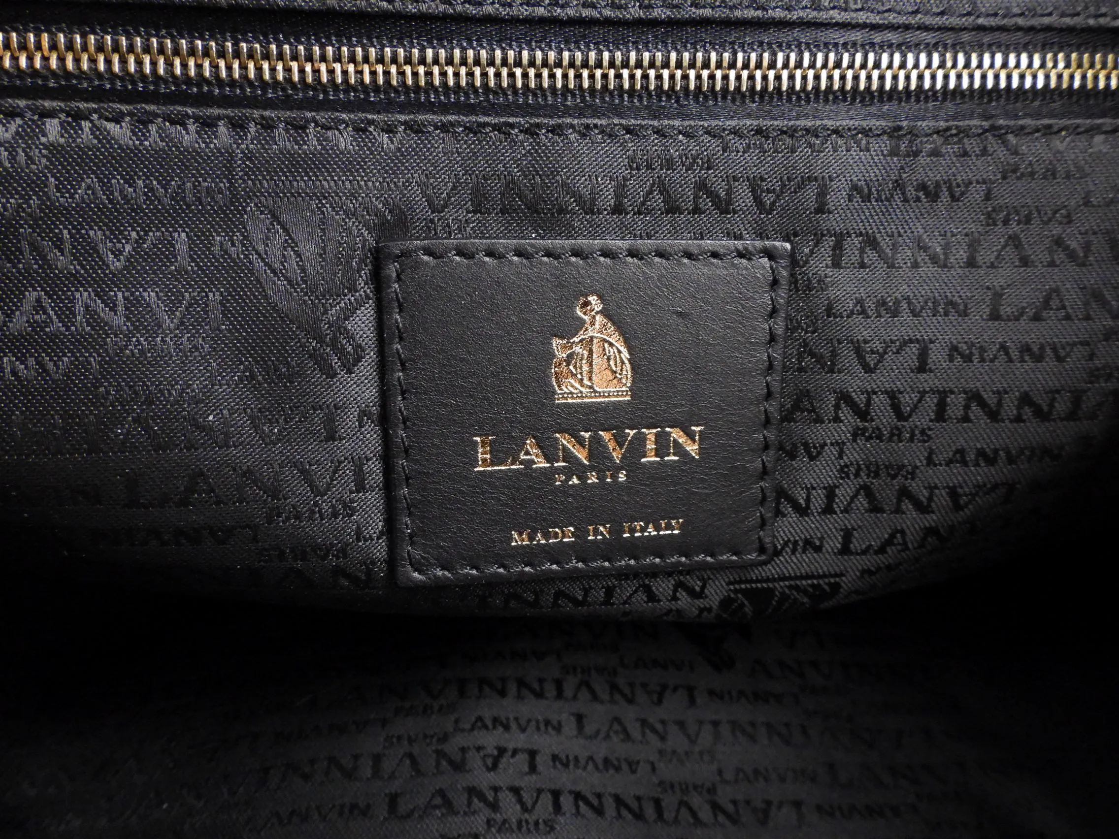 Lanvin Pink Diamond Quilted Lambskin Chainlink Handle Two Way Bag