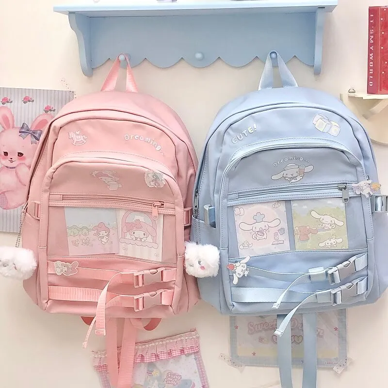 Large capacity cute melody versatile Backpack BY6421